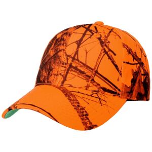 Kšiltovka Camo oranžová